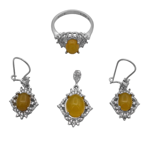 0-7-070 sharafshams-ramana-women-set(1) نیم ست شرف الشمس زنانه نقره