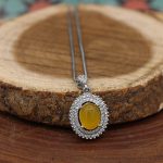 نیم ست شرف الشمس نقره زنانه طرح هلن + حکاکی - Image 2