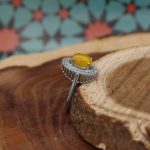 نیم ست شرف الشمس نقره زنانه طرح هلن + حکاکی - Image 4