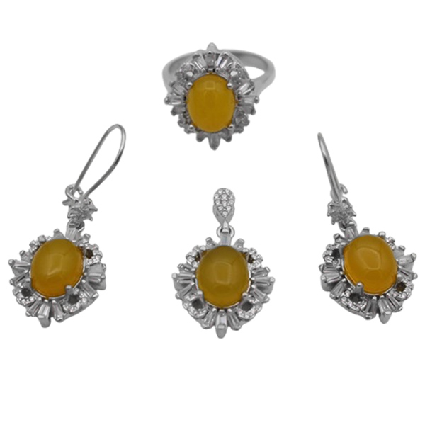 0-7-073sharafshams-toran-women-set (1) نیم ست شرف الشمس زنانه نقره