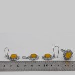 نیم ست شرف الشمس نقره زنانه طرح توران + حکاکی - Image 5