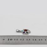 گردنبند نقره زنانه چند نگین اصل طرح افرا + حرز امام جواد (ع) - Image 4