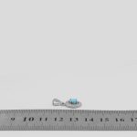 گردنبند فیروزه نیشابوری نقره زنانه طرح رودابه - Image 4