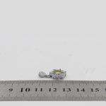 گردنبند زبرجد الماس تراش نقره زنانه طرح بهدخت - Image 4