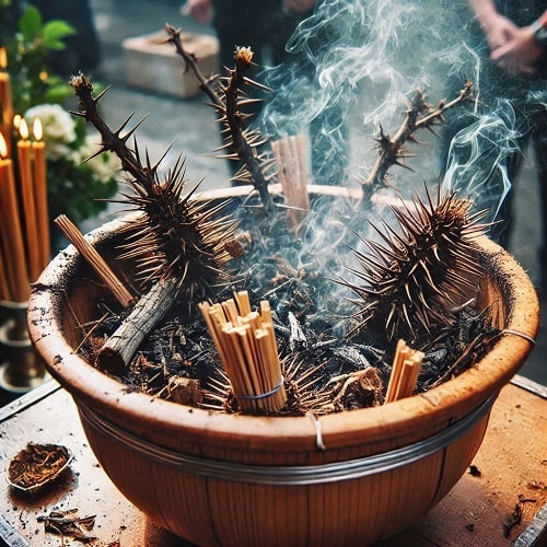 رفع چشم زخم با اسفند