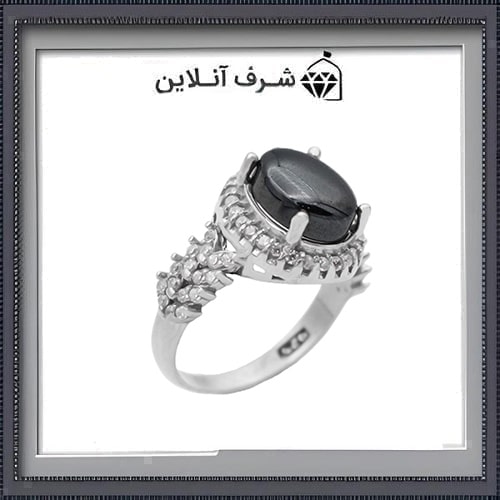 انگشتر حدید زنانه برای دفع چشم زخم و حسادت