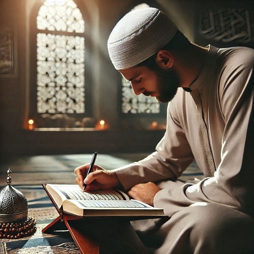 نوشتن آیات و روایات مربوط به چشم زخم