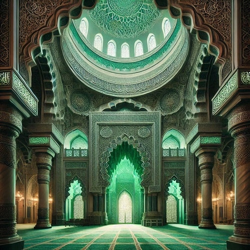 نزول آیه چشم زخم در مسجد