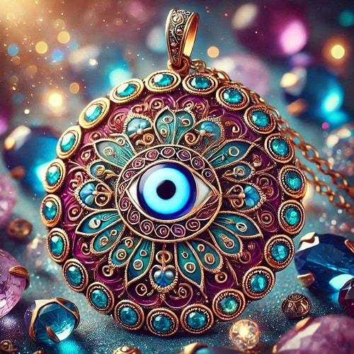 گردنبند دعای چشم زخم پیامبر