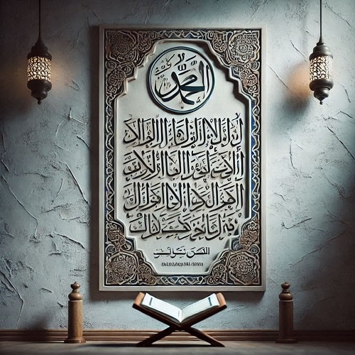 تابلو سوره برای چشم حسود