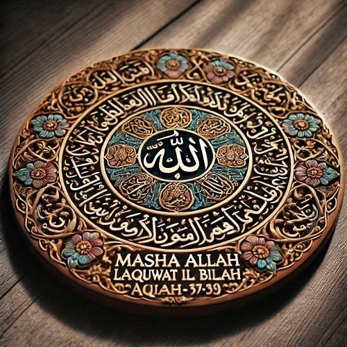 تابلو سوره برای رفع چشم زخم