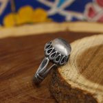 انگشتر در نجف نقره مردانه طرح فرمنش - Image 2