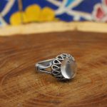 انگشتر در نجف نقره مردانه طرح فرمنش - Image 3