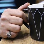 انگشتر در نجف نقره مردانه طرح فرمنش - Image 5