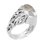 انگشتر در نجف نقره دست ساز مردانه طرح آرش