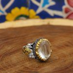 انگشتر در نجف نقره مردانه طرح علیسان - Image 3