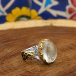 انگشتر در نجف نقره مردانه طرح فطرس - Image 3