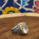 انگشتر در نجف نقره مردانه طرح وسام - Image 2