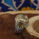 انگشتر در نجف نقره مردانه طرح سهیل - Image 2