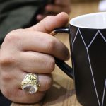 انگشتر در نجف نقره مردانه طرح سهیل - Image 5