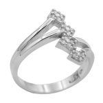 حلقه نقره دخترانه طرح میا