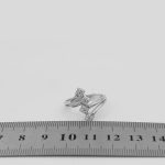 حلقه نقره دخترانه طرح میا - Image 4