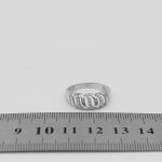 حلقه نقره دخترانه طرح آدریانا - Image 4