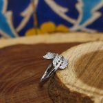 حلقه نقره دخترانه طرح چیکو - Image 2