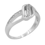 حلقه نقره دخترانه طرح حلما