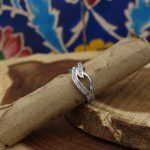 حلقه نقره دخترانه طرح آناهیتا - Image 3