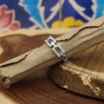 حلقه نقره دخترانه طرح آیلا - Image 3