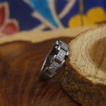 حلقه نقره دخترانه طرح راشا - Image 2