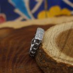 حلقه نقره دخترانه طرح پارمیدا - Image 3