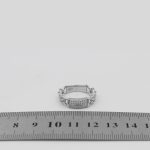 حلقه نقره دخترانه طرح پارمیدا - Image 4