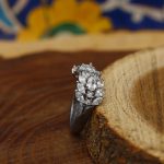 حلقه نقره دخترانه طرح کارولین - Image 2