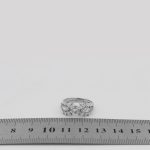 حلقه نقره دخترانه طرح کارولین - Image 4