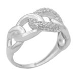 حلقه نقره دخترانه طرح آیناز