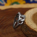 حلقه نقره دخترانه طرح آیناز - Image 2