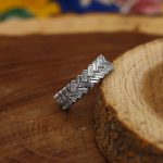 حلقه نقره دخترانه طرح آیدا - Image 2