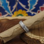 حلقه نقره دخترانه طرح آیدا - Image 3