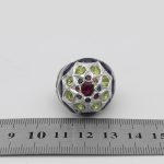 انگشتر چند سنگ نقره مردانه دست ساز طرح فاخر ایزدیار - Image 4