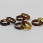 حلقه عقیق سلیمانی اصلی مردانه و زنانه با سایزهای مختلف - Image 4