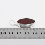 گردنبند عقیق سرخ نقره زنانه و مردانه طرح اذکار متبرکه - Image 4