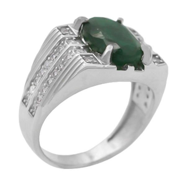 6-1-239emraled-yasan-man-ring (1) انگشتر زمرد زیبا