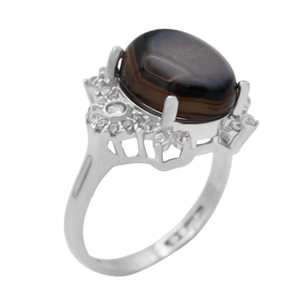 4-1-1998babaghuri-agate-eshrat-woman-ring (1) انگشتر عقیق سلیمانی زنانه نقره