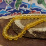 تسبیح جید زرد 33 دانه - Image 2