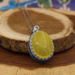 گردنبند شرف الشمس زنانه و مردانه طرح حافظ + حکاکی - Image 3