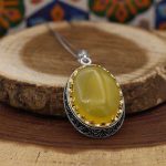 گردنبند شرف الشمس زنانه و مردانه طرح مصباح + حکاکی - Image 3