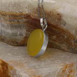 گردنبند شرف الشمس زنانه و مردانه دست ساز ولایت + حکاکی - Image 2