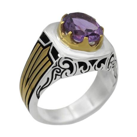 انگشتر آمیتیست